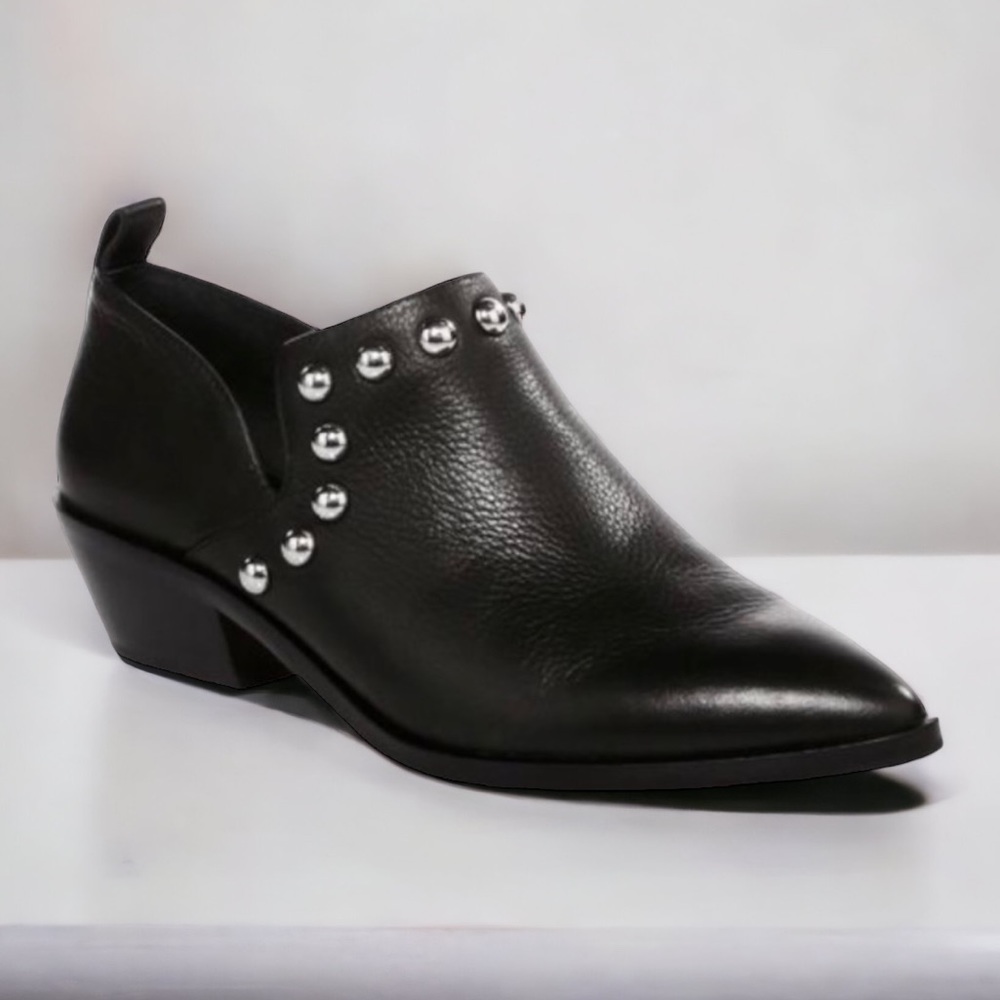 Rebecca Minkoff Katen notched studded booties